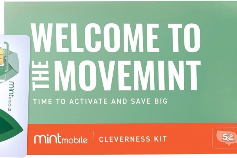 $30/mo. Mint Mobile Phone Plan with Unlimited Talk, Text & Data for 3 Months (3-in-1 SIM Card)