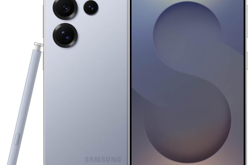 SAMSUNG Galaxy S25 Ultra, 256GB Smartphone, Unlocked Android, AI Night Mode Camera, Snapdragon 8 Elite Fast Processor, 5000mAh Battery, Built-in S Pen, 2025, US 1 Yr Warranty, Titanium Silverblue