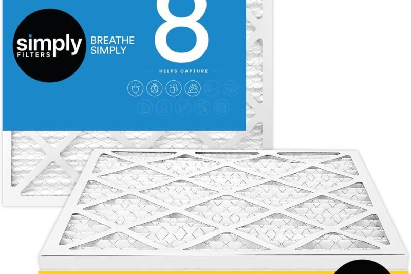 Simply 16x24x1 Air Filter Review – MERV 8 HVAC Furnace Filter for Dust, Pet Hair & Allergy Control